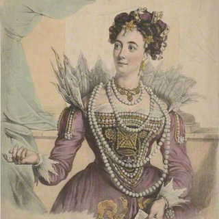 Mrs Bunn as Elizabeth in Kennilworth-1824